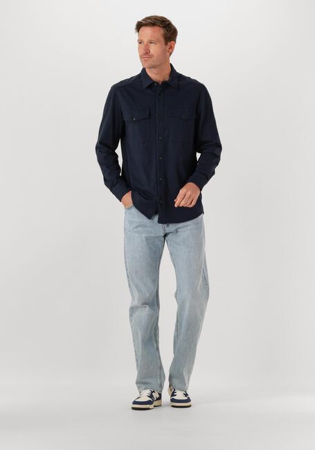 Blaue G-STAR RAW Casual-Oberhemd MARINE JERSEY SHIRT L\S - large