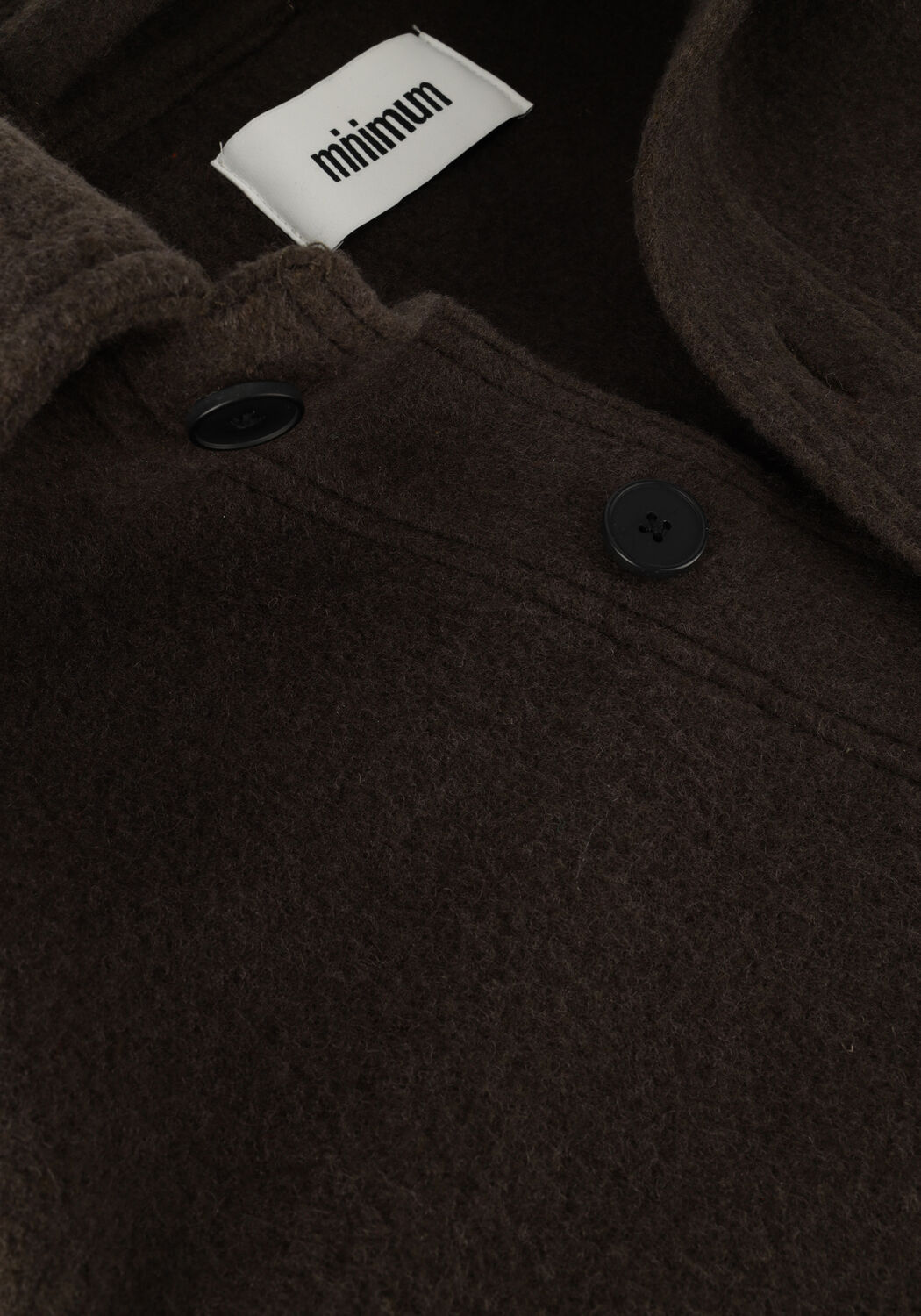 Braune MINIMUM Overshirt SERTO - large