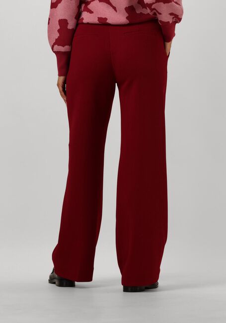 Rote POM AMSTERDAM Hose WIDE LEG BURGUNDY RED - large