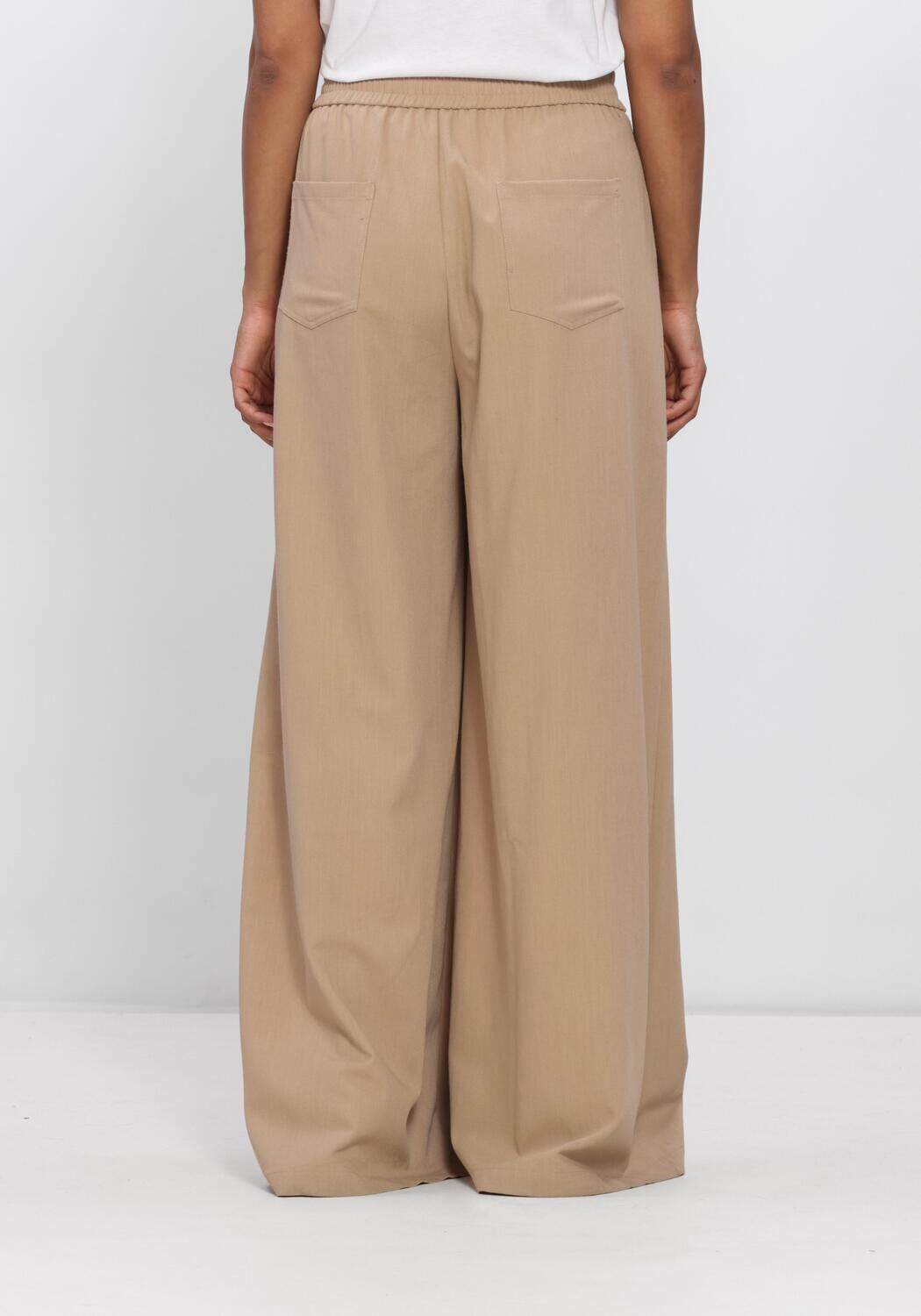 Beige NUKUS Weite Hose BERTIE PANTS - large