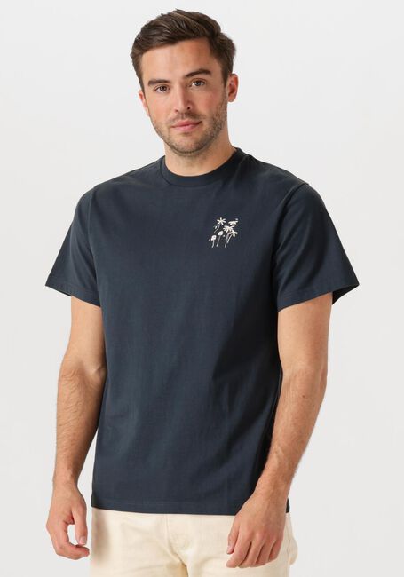 Dunkelblau FORÉT T-shirt FLORA T-SHIRT - large