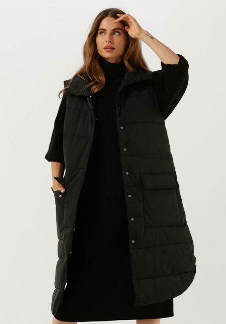 Schwarze MSCH COPENHAGEN Bodywarmer KAYSA PAVINARIA WAISTCOAT - large