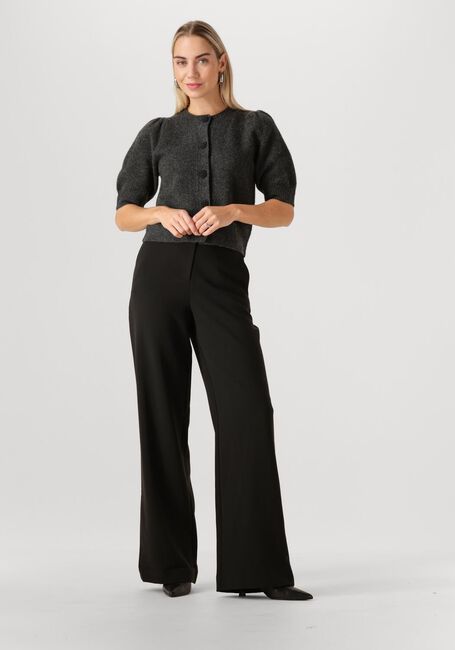 Schwarze MSCH COPENHAGEN Weite Hose MSCHMACY MICHELLE HW WIDE PANTS LONG - large