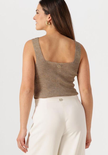 Goldfarbene TWINSET MILANO Top 251TT3147 - large