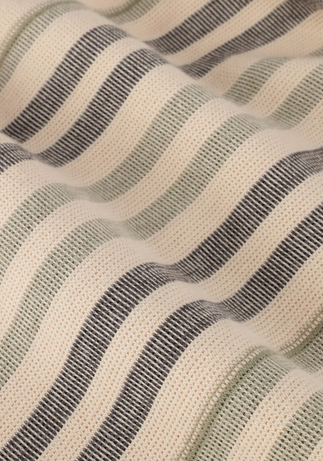 Sand DAILY7 Sweatshirt SWEATER STRUCTURE STRIPE - large