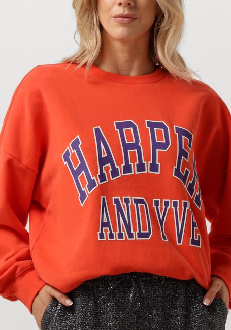 Orangene HARPER & YVE Sweatshirt VARSITY-SW - large