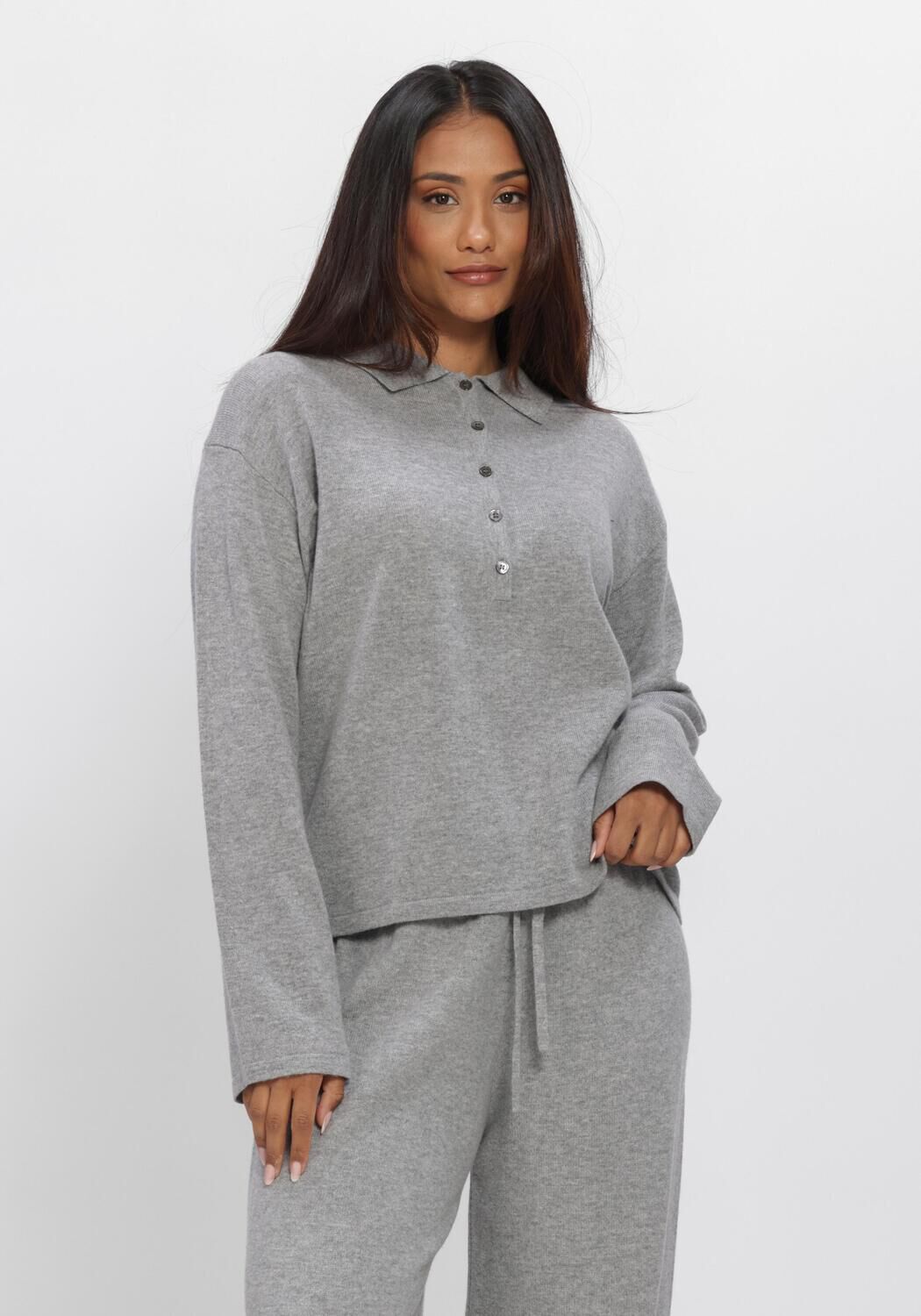 Hellgrau ELEH Pullover EFWM260011 - large