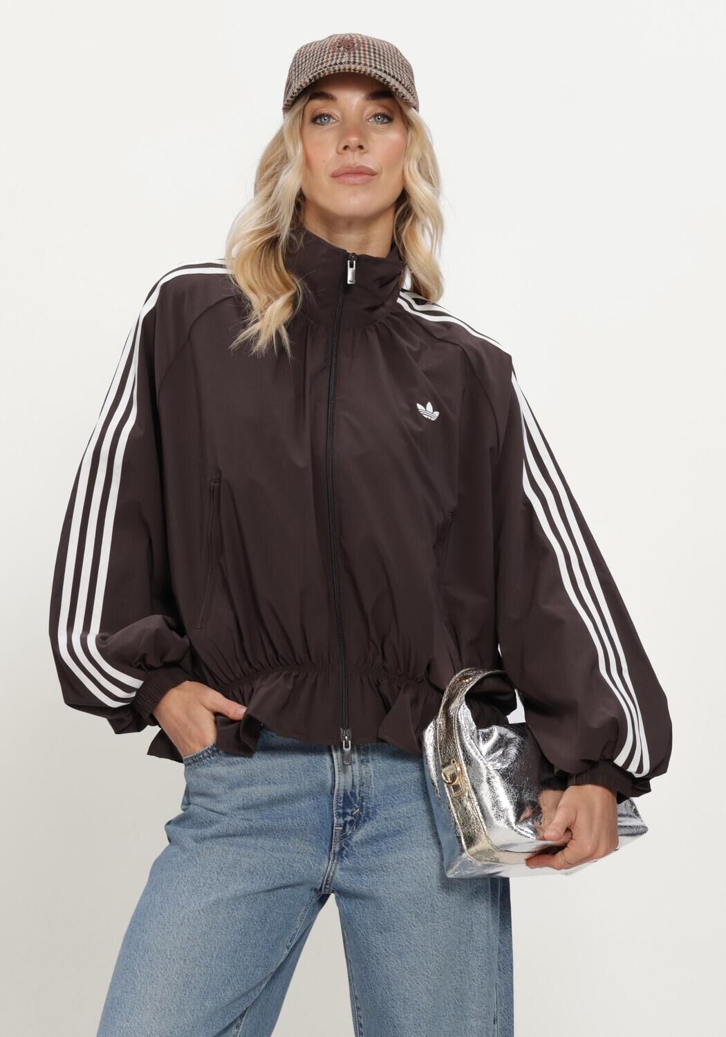 Braune ADIDAS Jack BLOUSY OVZD TT - large