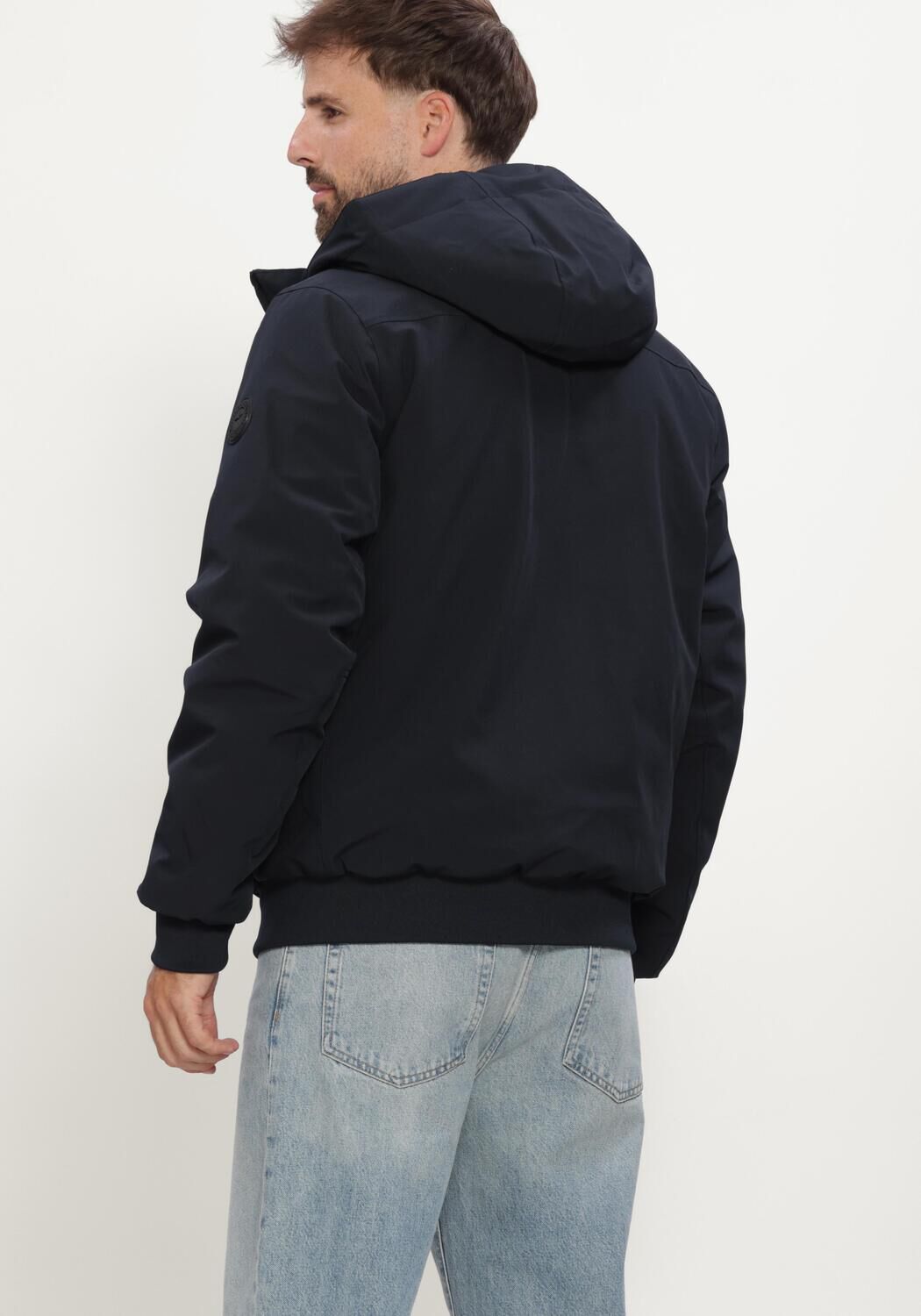 Dunkelblau AIRFORCE Jack PADDED BOMBER - large