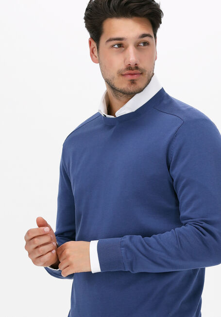 Blaue PROFUOMO Pullover PPTJ1-W - large