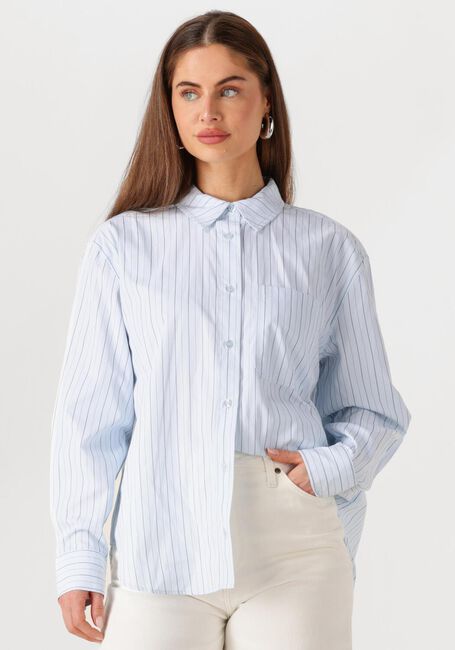 Hellblau MODSTRÖM Blusen MILLEMD STRIPE SHIRT - large