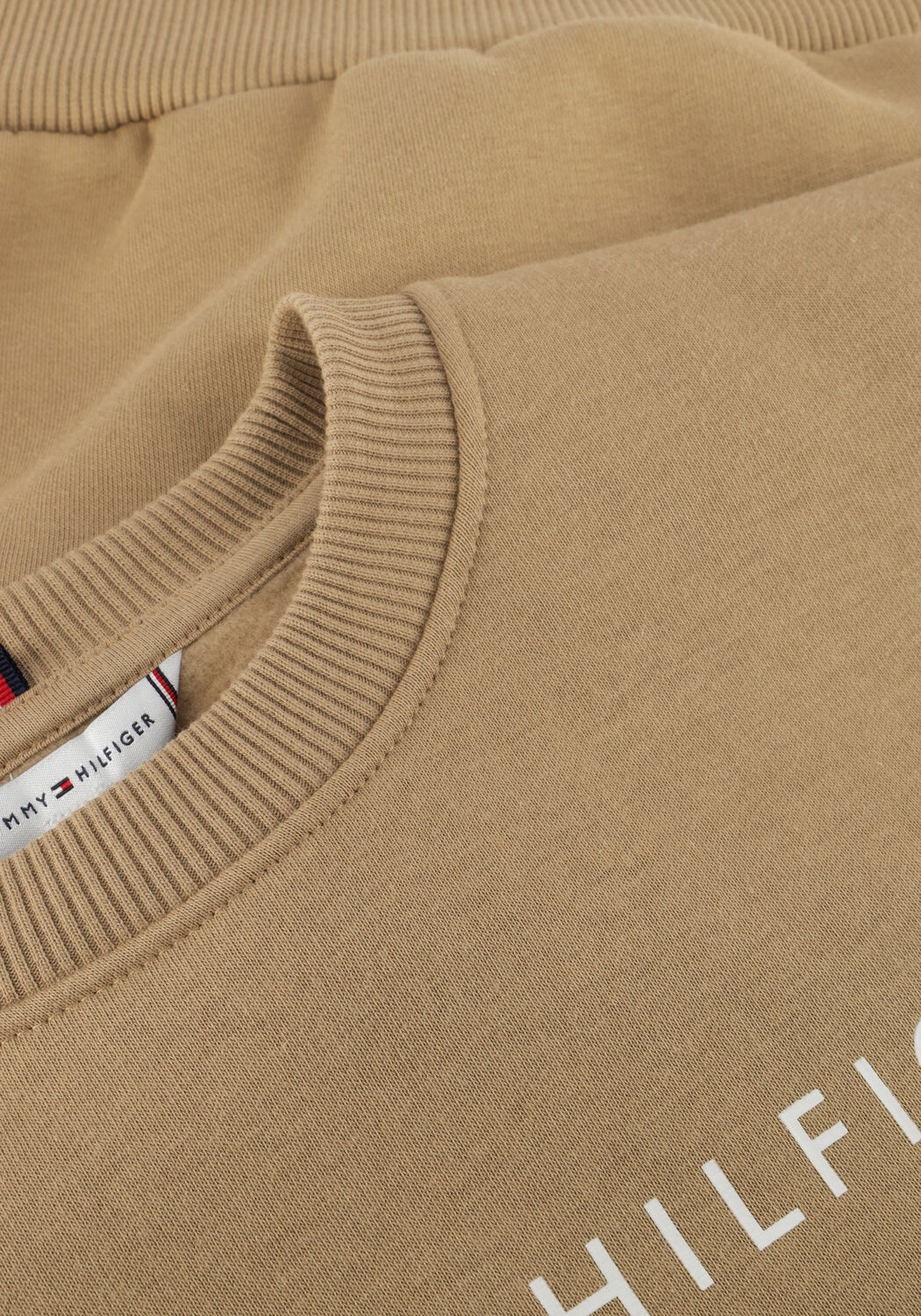 Sand TOMMY HILFIGER Sweatshirt CORP LOGO MDRN SWTSRT - large