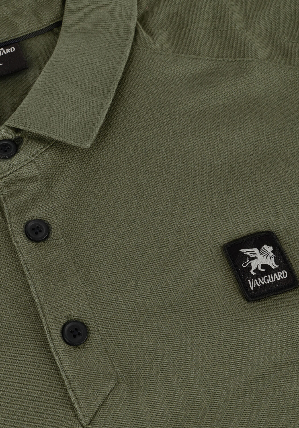 Gr&uuml;ne VANGUARD Polo-Shirt SHORT SLEEVE POLO PIQUE - large