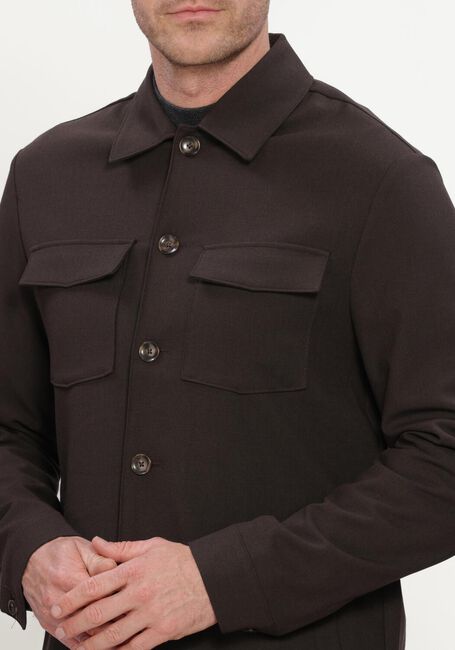 Braune STEFANO LAURAN Overshirts SL-CALVIN - large