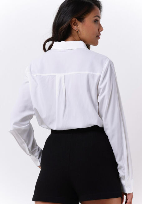 Ecru NA-KD Blusen SHEER BASIC SHIRT - large