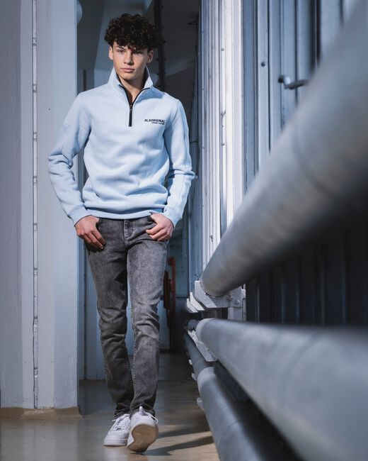 Hellblau RELLIX Sweatshirt SWEATER RELLIX ZIP - large