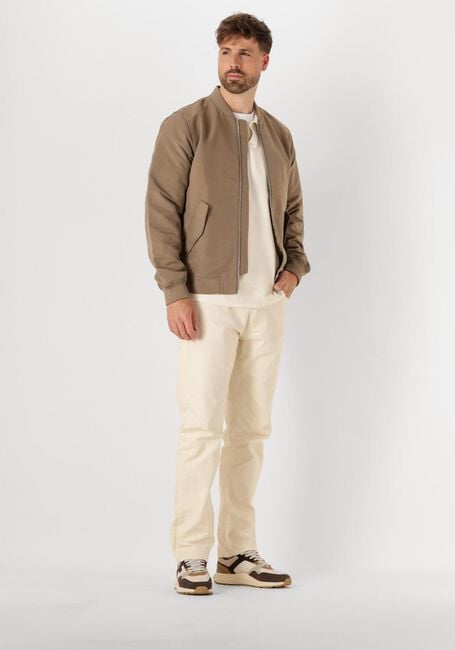 Ecru WOODBIRD Straight leg jeans WBDOC TWILL PANT - large
