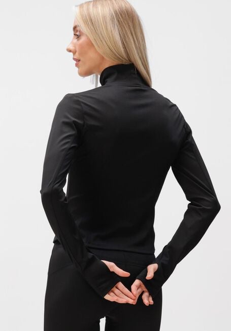 Schwarze NEO NOIR Strickjacke NOLANA ZIP BLOUSE - large