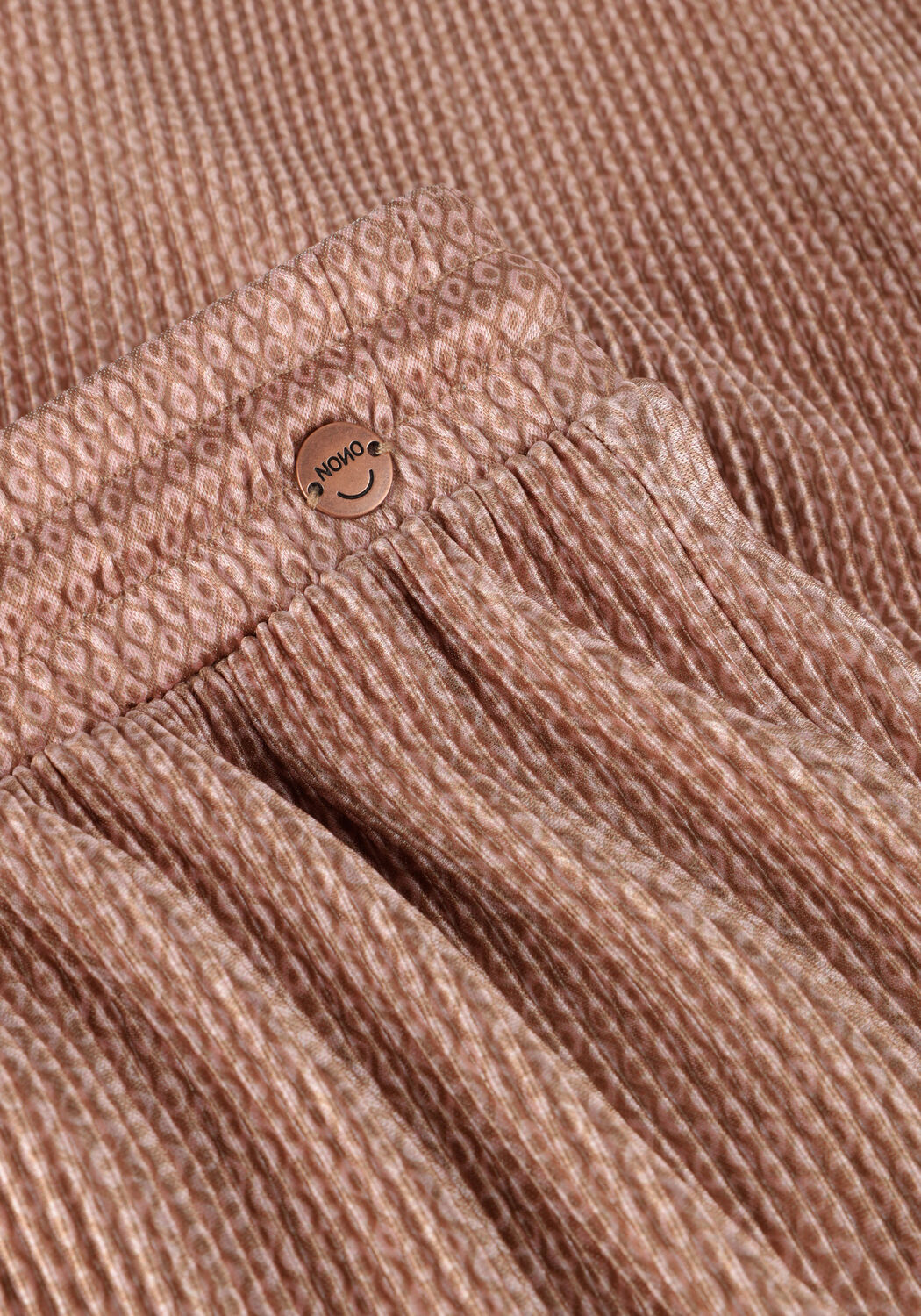 Taupe NONO Schlaghose SUN AOP PLISSEE PALAZZO - large