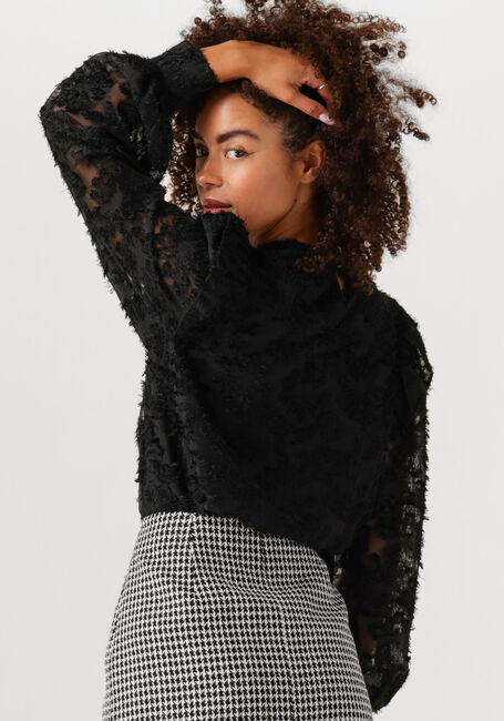 Schwarze FREEBIRD Blusen BAMBIE - large