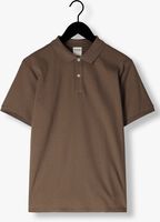 Braune SELECTED HOMME Polo-Shirt SLHSLIM-TOULOUSE SS POLO NOOS