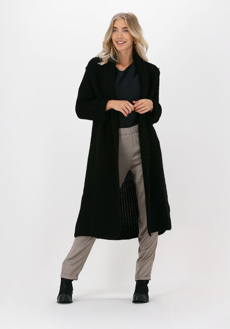 Schwarze SIMPLE Strickjacke SET - large