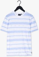 Blau/weiß gestreift GENTI T-shirt J5029-1222