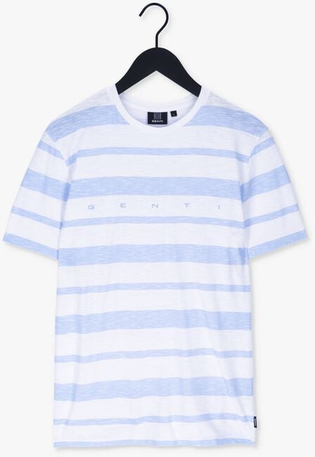 Blau/weiß gestreift GENTI T-shirt J5029-1222 - large