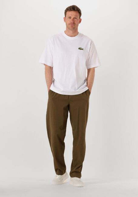Weiße LACOSTE T-shirt 1HT1 MENS TEE-SHIRT 01 - large