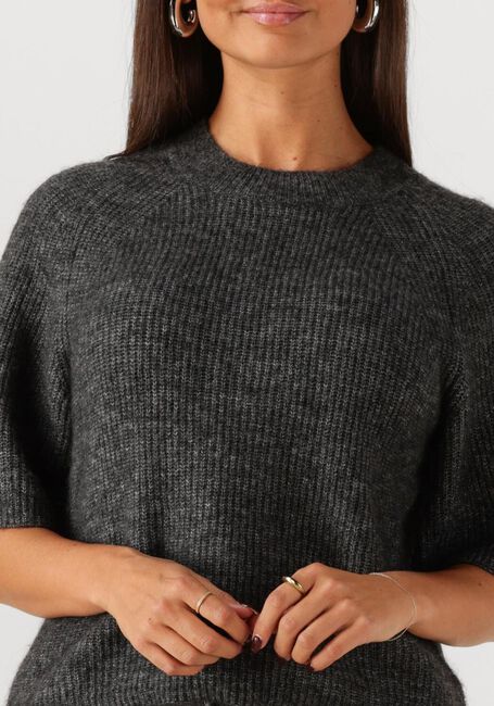 Dunkelgrau MSCH COPENHAGEN Top MSCHMILANIA HOPE 2/4 PULLOVER - large