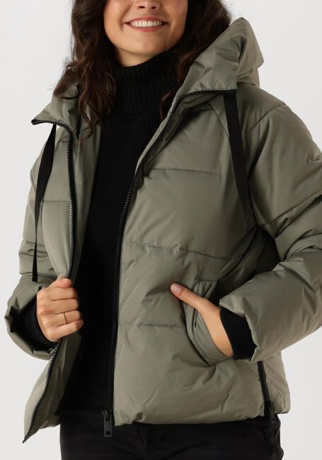 Grüne MSCH COPENHAGEN Wattierte Jack MSCHPAVINARIA SHORT JACKET - large