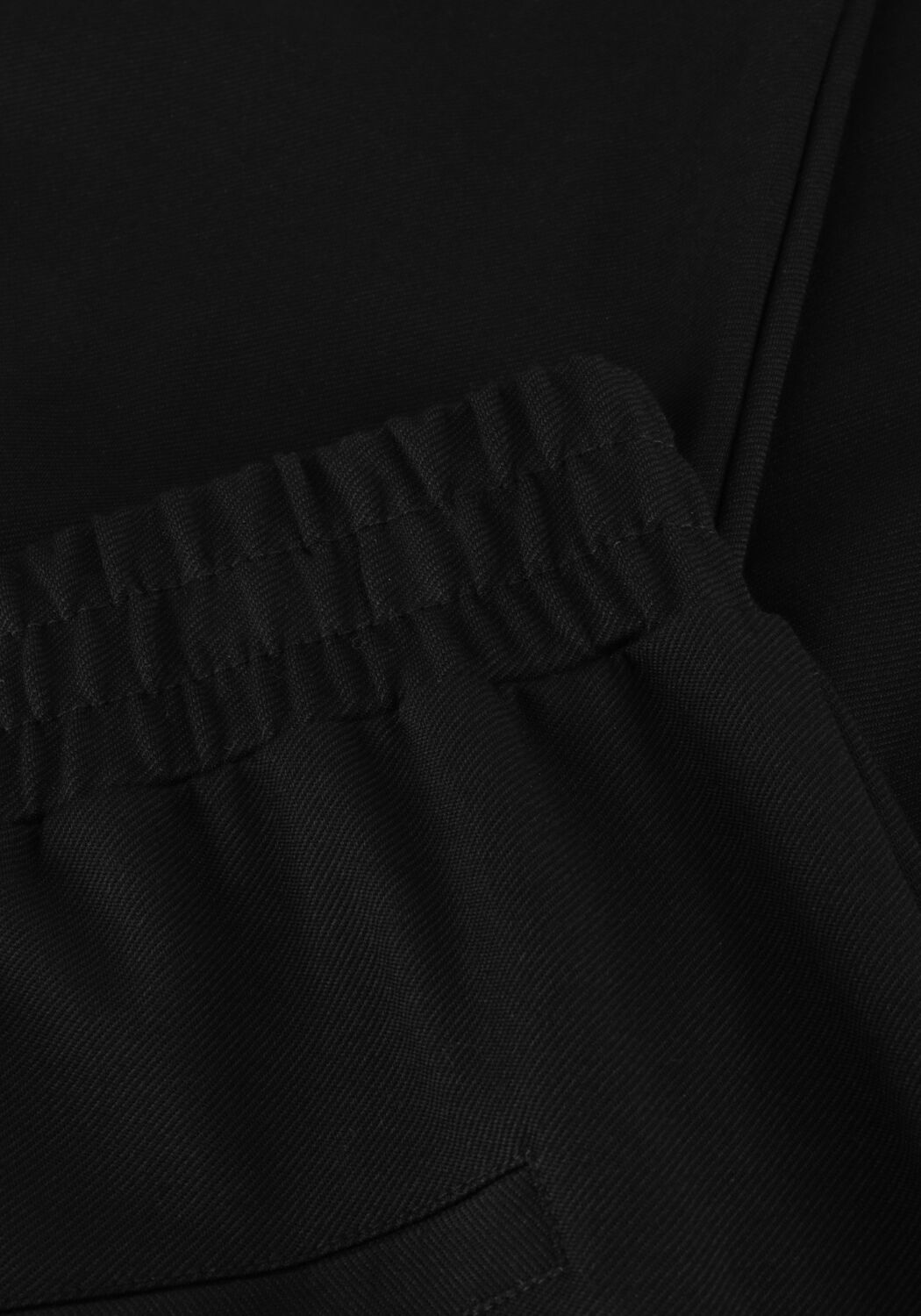 Schwarze EDITED Weite Hose JENNA TROUSERS - large