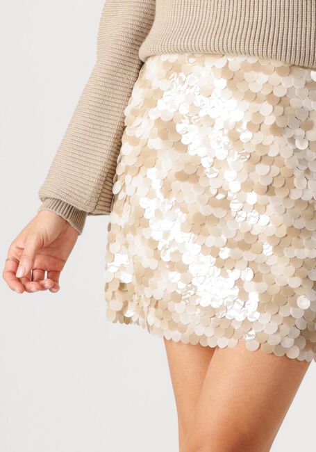Sand COPENHAGEN MUSE Minirock CMSEQUINCE-SKIRT - large