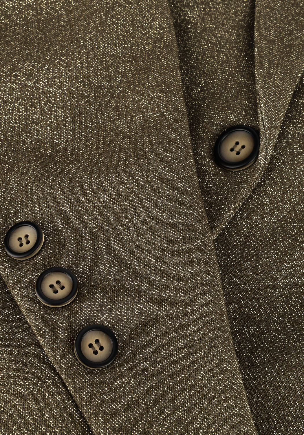 Olive NUKUS Blazer CLOSE BLAZER LUREX - large