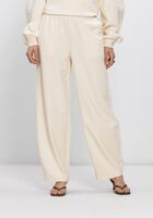 Creme ALIX THE LABEL Hosen LADIES KNITTED BALLOON SWEAT PANTS