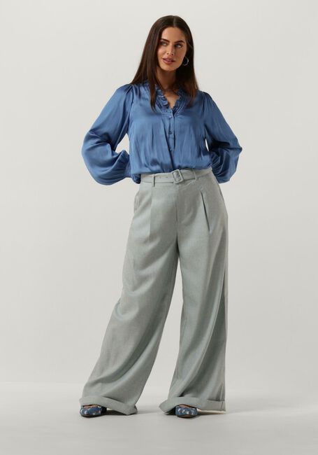 Blaue NEO NOIR Blusen BRIELLE SATIN BLOUSE Blaue NEO NOIR Blusen BRIELLE SATIN BLOUSE - large