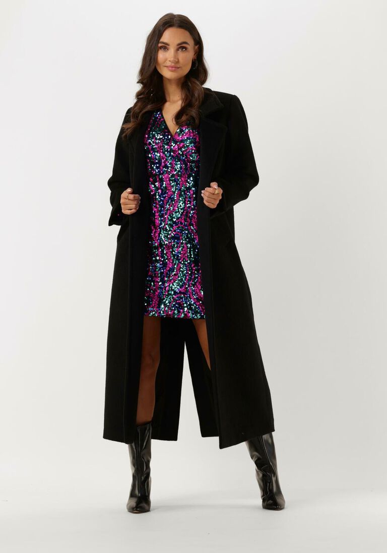 schwarze chptr-s mäntel classic coat
