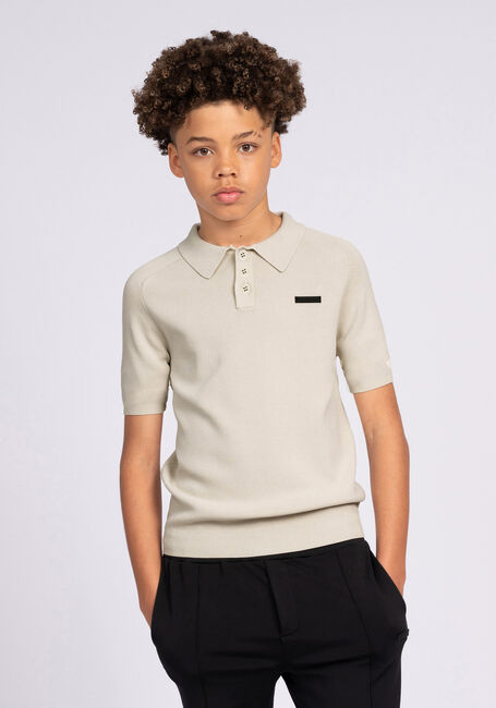 Sand NIK & NIK Polo-Shirt JOEL KNIT POLO - large