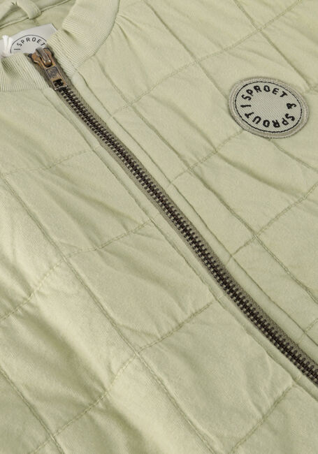 Olive Sproet & Sprout Jack QUILTED SWEAT JACKET - large