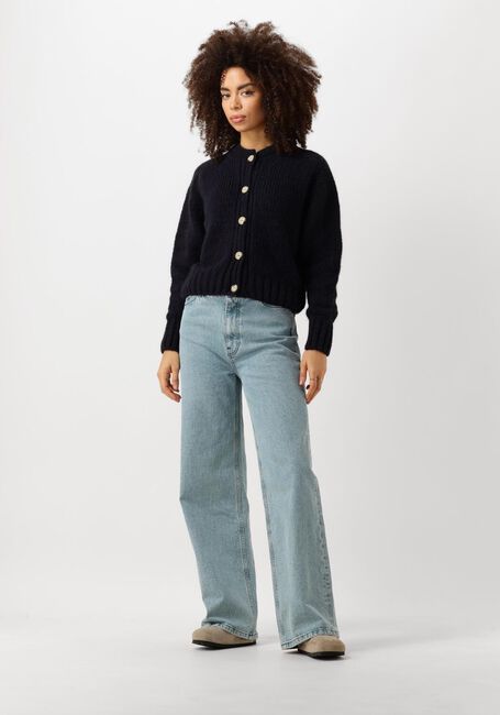 Dunkelblau BY-BAR Strickjacke JONAS BOMBER CARDIGAN - large