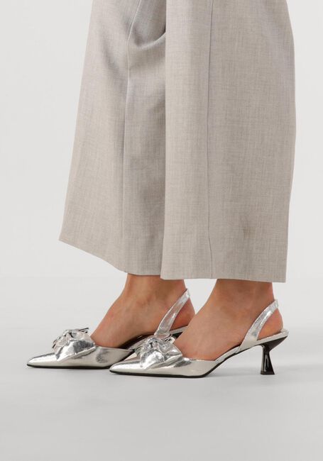 Silberfarbig BLASZ Slingbacks DAW0798 - large