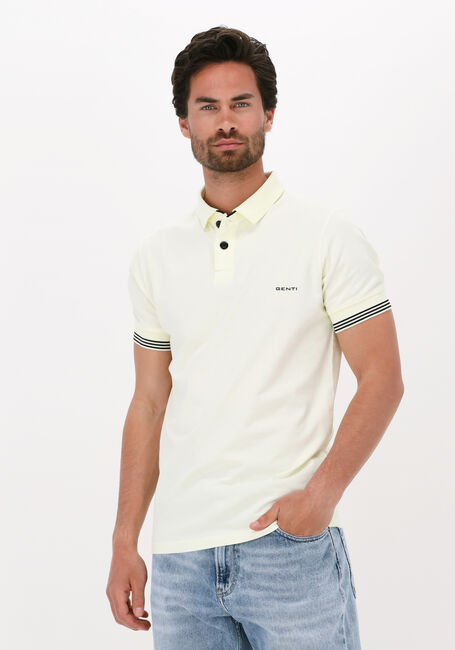 Gelbe GENTI Polo-Shirt J5017-1212 - large