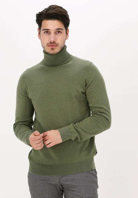 Olive SAINT STEVE Rollkragenpullover COEN - large