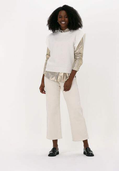 Nicht-gerade weiss JUST FEMALE Spencer COLDY KNIT VEST - large