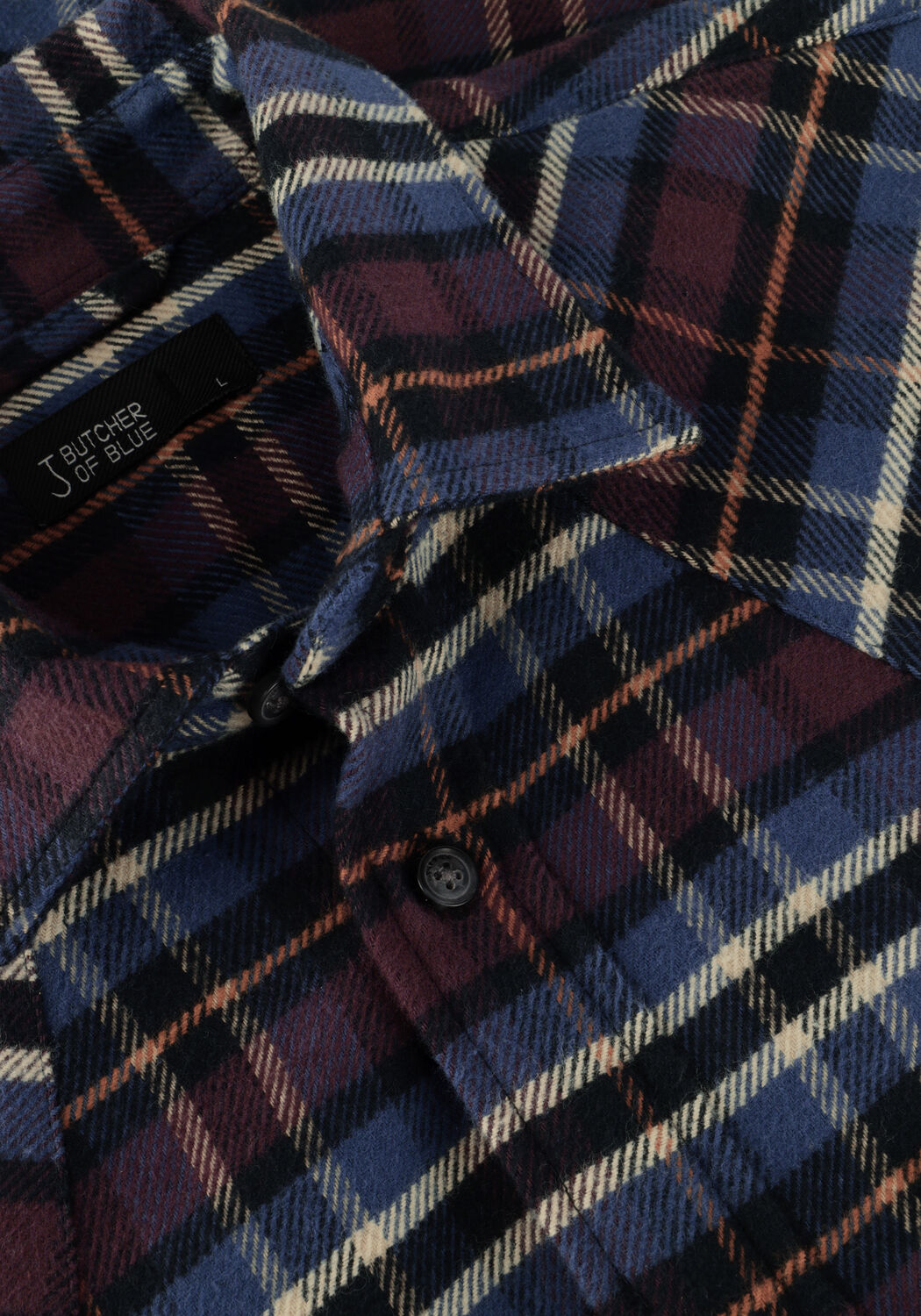 Lilane BUTCHER OF BLUE Overshirts LANTON WESTERN CHECK SHIRT - large