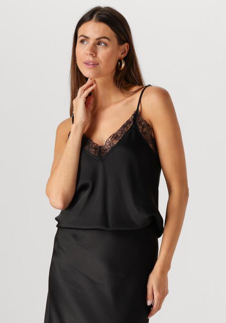 Schwarze RESORT FINEST Top CAMISOLE WIH LACE - large