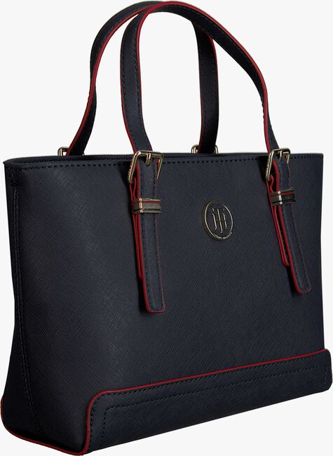 Blaue TOMMY HILFIGER Handtasche HONEY SMALL TOTE - large
