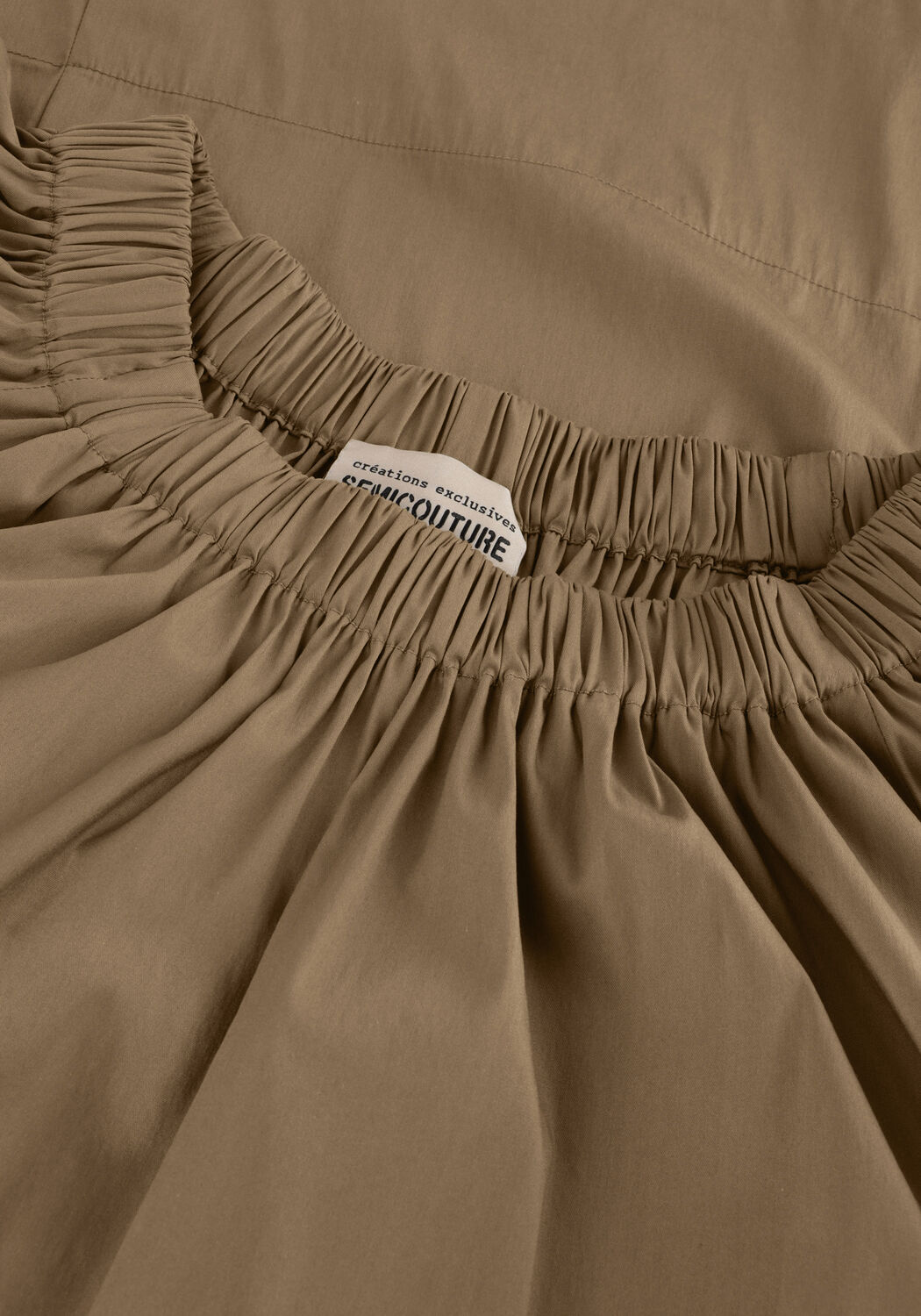 Gr&uuml;ne SEMICOUTURE Minikleid S4SK26 DRESS - large