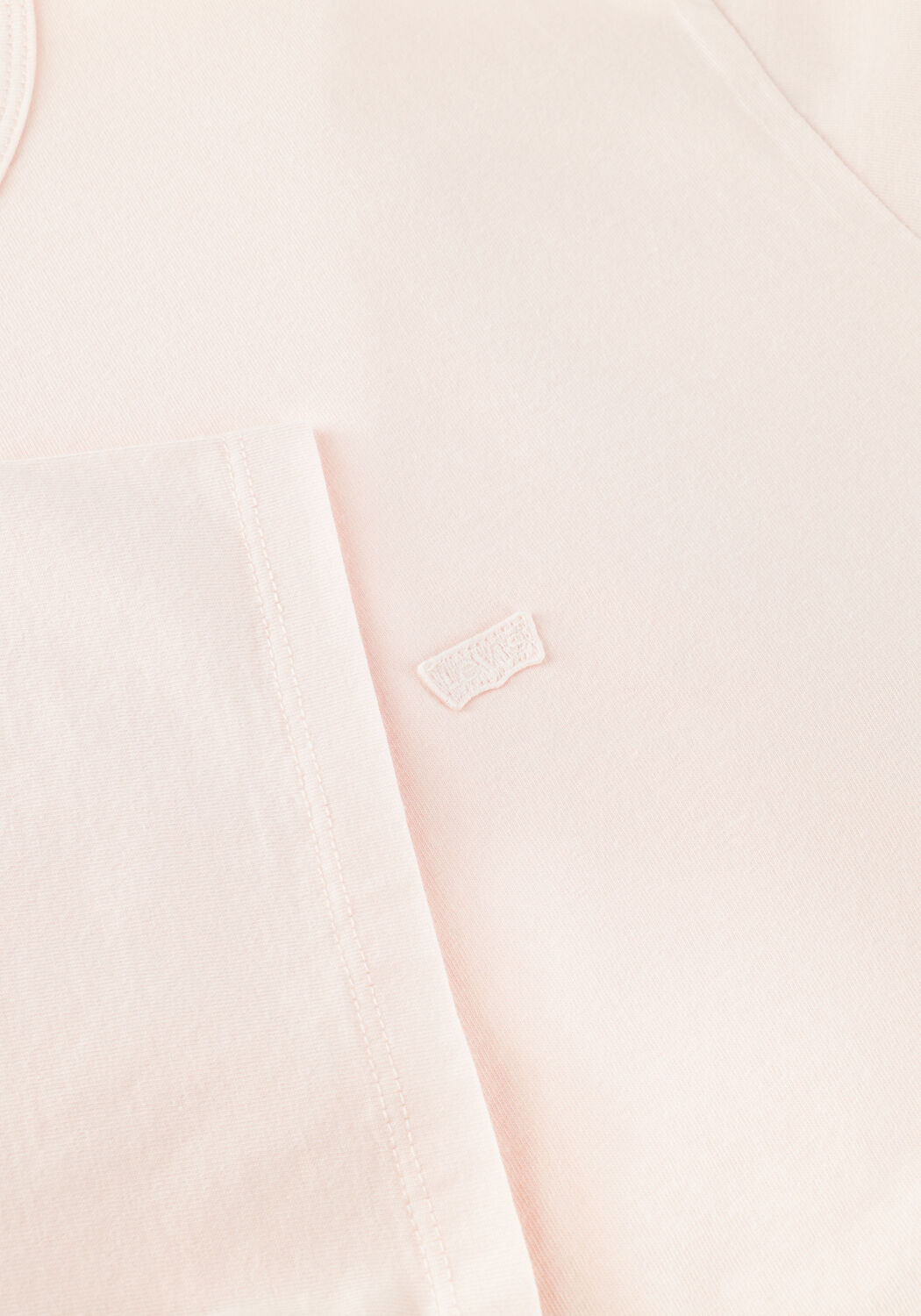 Hell-Pink LEVI'S T-shirt ORIGINAL TEE GARMENT DYE - large