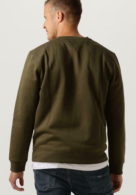 Grüne TOMMY JEANS Sweatshirt TJM REGULAR FLEECE C NECK - large